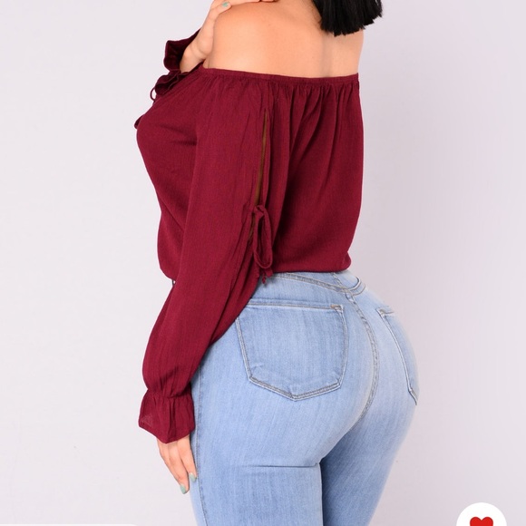 NEW long sleeve fashion nova top - Picture 3 of 3